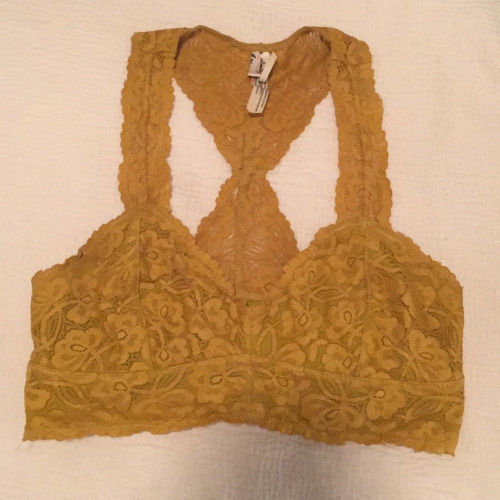 Free People mustard barlette